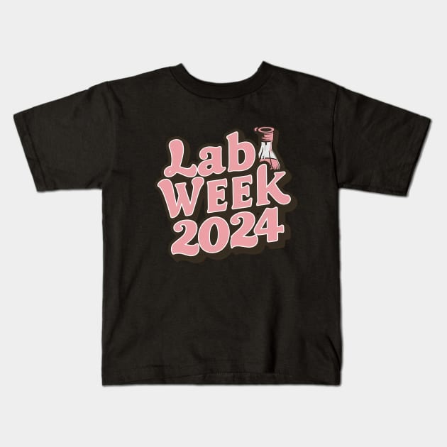 Lab Week 2024 Kids T-Shirt by RazorDesign234